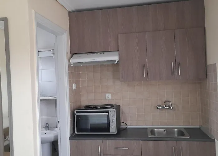 απεριόριστη θέα στο κέντρο της λάρισας Апартаменты *